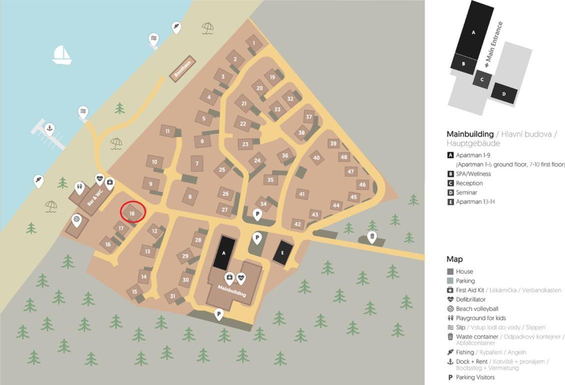 Lipno - Lakeside Village - Vetrnik 弗林布尔克 外观 照片