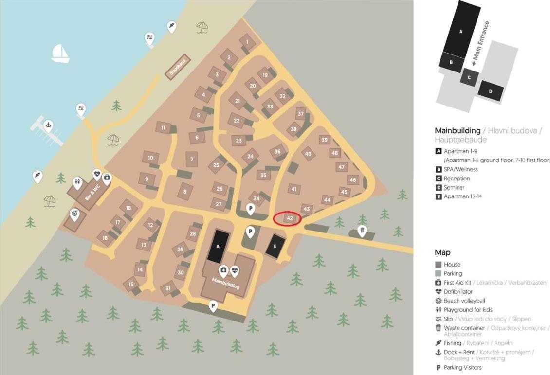 Lipno - Lakeside Village - Vetrnik 弗林布尔克 外观 照片